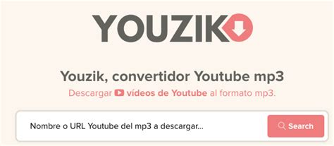 youzik|Convertidor rápido de Youtube a MP3